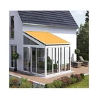 Good Quality Roof Skylight Canopy Motorized Aluminum Frame Awning