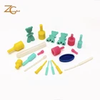 Eco Funny Silicone Guide baby Training Eating Tool Helper for Children training wooden chopsticks OEM rubber part