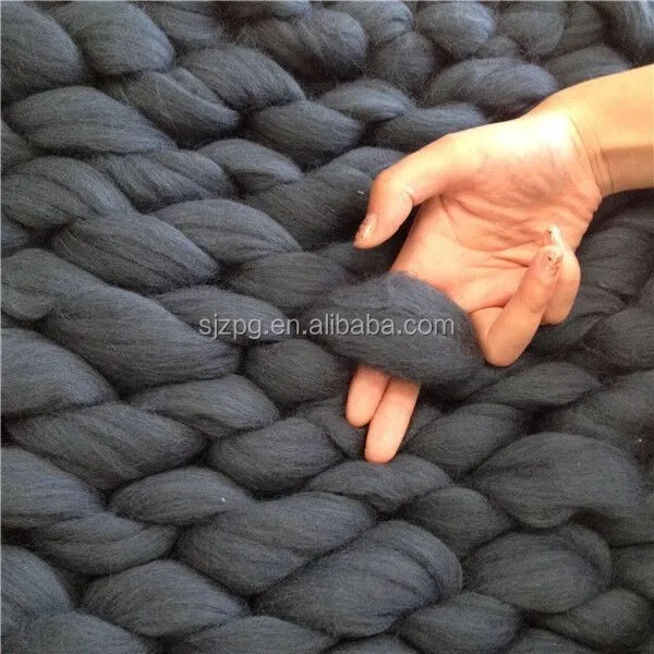 high quality fancy chunky wool yarn,thick merino wool yarn