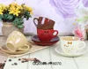 Haonai high quality porcelain /bone china expresso cup&saucer