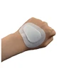 Spunlace sterile gauze wound care dressing with absorbent pad