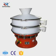China manufacturer design vertical electrical circular plastic vibrating screen separator sieving machine equipment