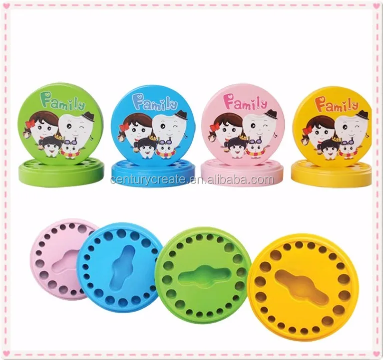 family storage baby wood milk teeth box wooden first tooth