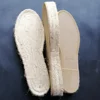 2.5cm Platform Jute rubber sole for sandals, slippers