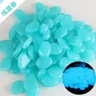 Luminous pebbles glow stones glow in the dark pebble for decoration
