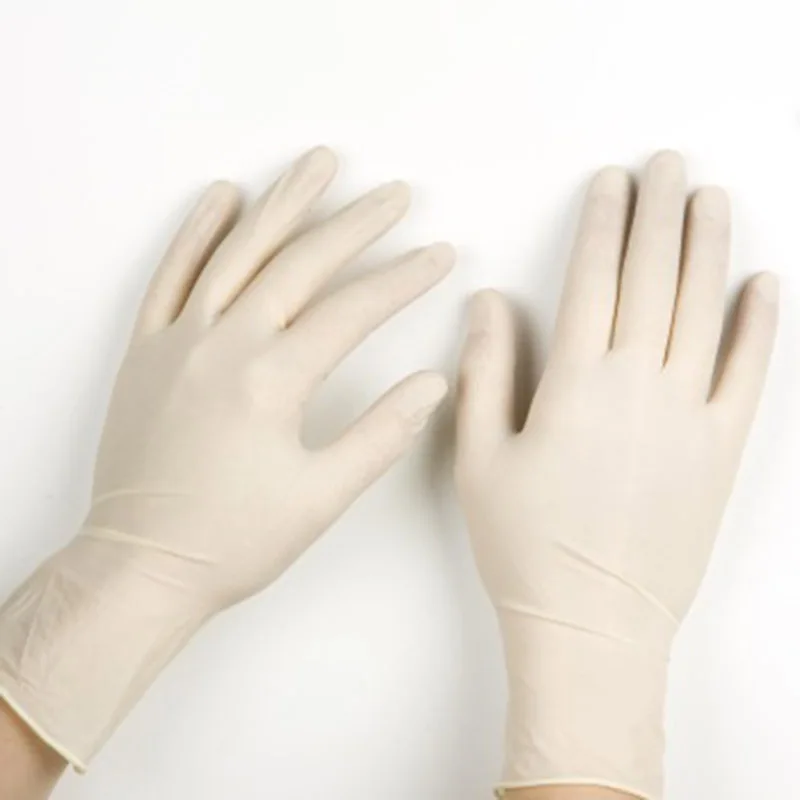 latex hand gloves