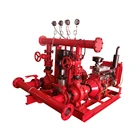 Fire sprinkler system fire pump set, 500GPM diesel fire pump