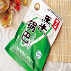 Healthy black rice crispy with scallion flavor puffed snack food