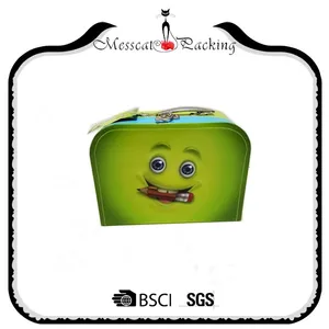 Eco Custom Made Decorative Cardboard Suitcase Shaped Keepsake