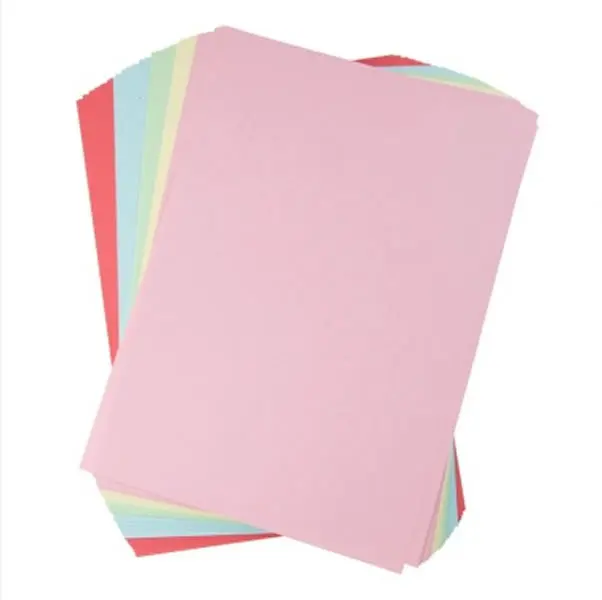 200 Sheets free shipping 80 grams of color paper color printing paper A4 printing paper origami paper 100 pieces/pack 210x297mm