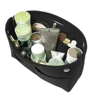 Lightweight multi-Pockets Felt Handbag Purse Organizer / Insert Bag /cosmetic organizer