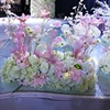 Wedding Stage Decoration Hydrangea Artificial Flower Bouquet Backdrop