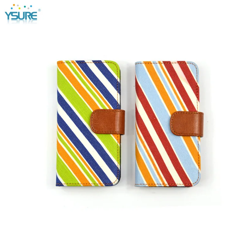 2015 Best Design Hot Sale Lovely Stripe Pattern Denim leather Case For Lenovo S8 with special stand back up