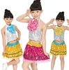 Girls Belly Dance Top Skirt Set Halloween Costume with Head Veil,Waist Chain