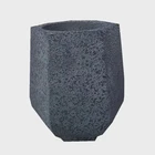 Table Decorative Hexagon Concrete Ceramic Fiberglass Succulent Planter Pot Vase Holder Box