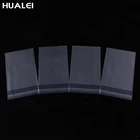 Logo Customization Self Adhesive Bag Plastic Wholesale Clear Self Seal Adhesive Cellophane Resealable Plastic Opp Bag Making Machine