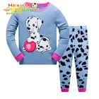 2-7Y , Children Girls Clothing 100% Cotton Set Pijamas Kid Pajama Sets Pyjama Clothing 199