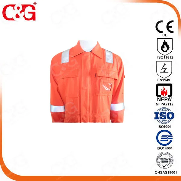 nfpa 2112 nomex iiia fire resistant coverall