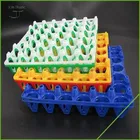 Newest designed plastic egg shape container,egg carton dimensions