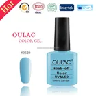 2018 OULAC Private Label Natural Organic nail polish ,Wholesale Nail Polish Uv Gel