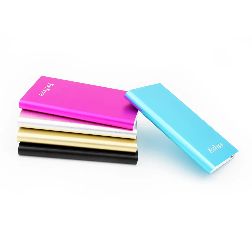 gift ultra slim logo print power bank custom 4000mAh for smart phone - ANKUX.COM