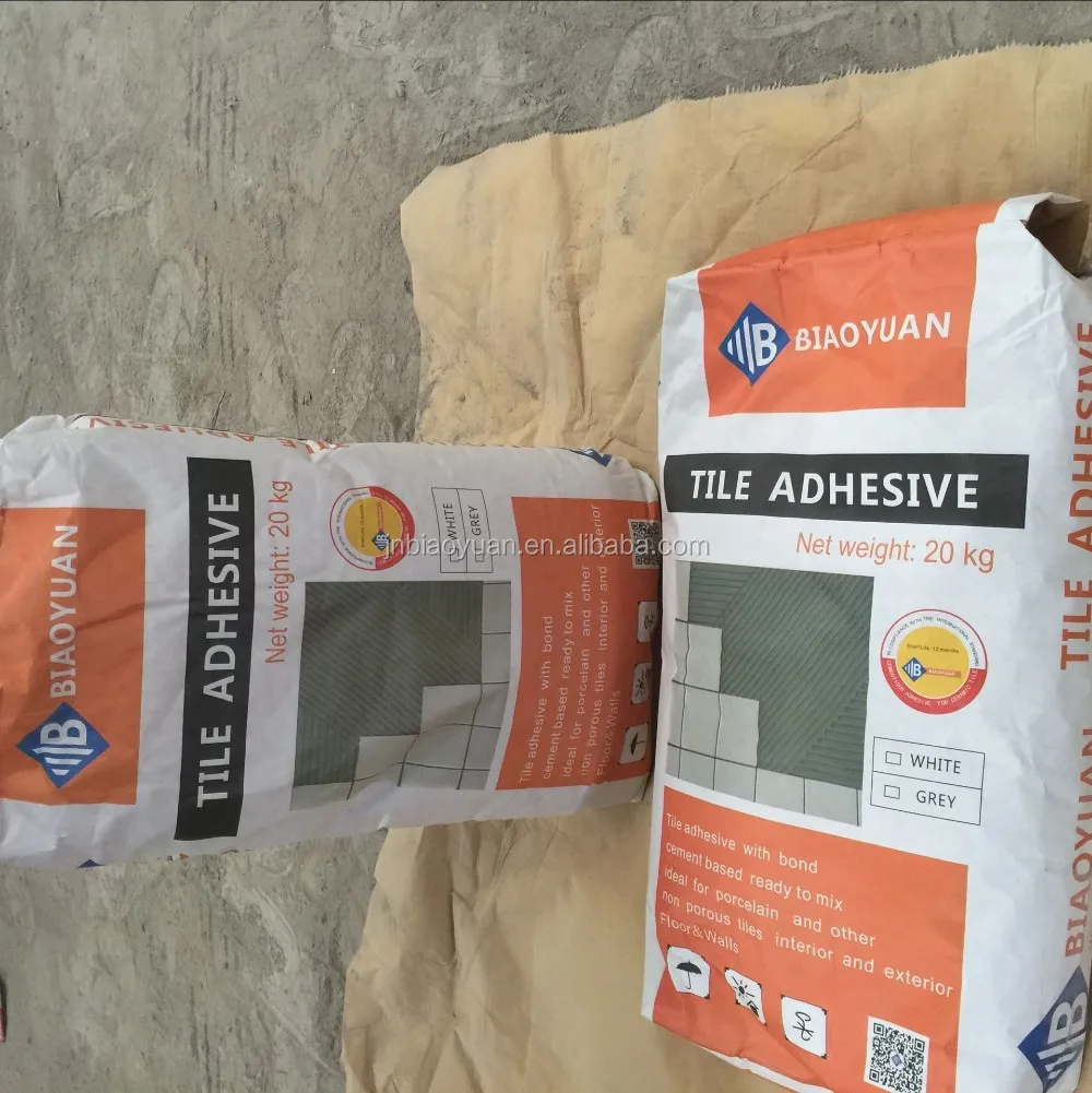 Cement Based Tile Adhesive for Floor and Wall Tile Ceramic Glue Chemical -  China Ceramic Glue, Tile Glue