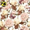 China textile 100% polyester knit flower digital printing jersey fabric for shirts