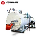 China Top 10 Manufacturer 1-20 ton Per Hour Industrial Oil Gas Fired Steam Boiler Supplier