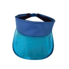 Wholesale summer women UV Protection Sunshade Plastic pvc sun Visor Cap hat
