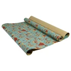 China Supplies Vintage Printed Christmas Brown Kraft Wrapping Paper for Gift