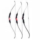 China Factory Wholesale Cheap Paintball Bunkers Game Archery Fishing Recurve Bows Aluminum Riser 30-50lb Bow for Kids and Adult