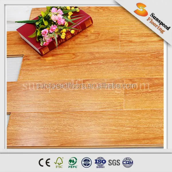 8mm maple wood hdf laminate flooring