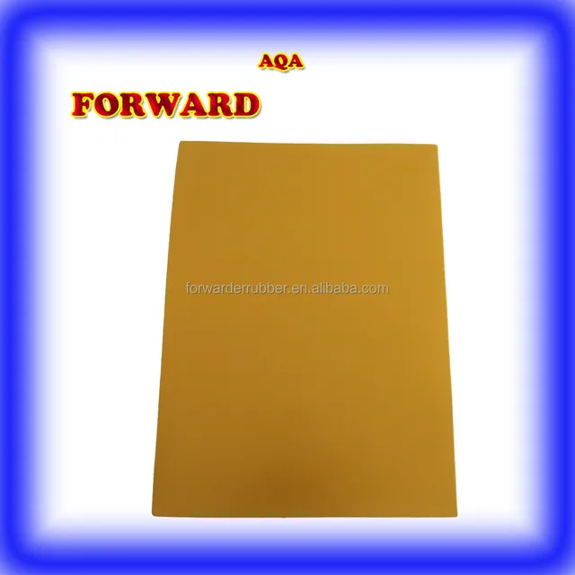 high quality beige color rubber sheet for shoe outsoles