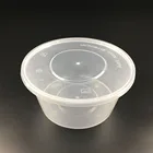clear plastic 1250ml / 42 oz disposable food / soup bowl container / box made in quanzhou china