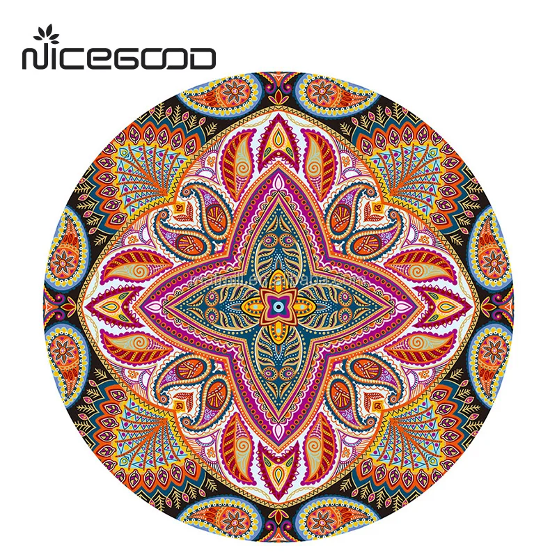 round yoga mat
