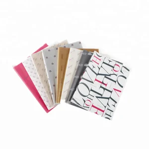 customized logo printed silk paper