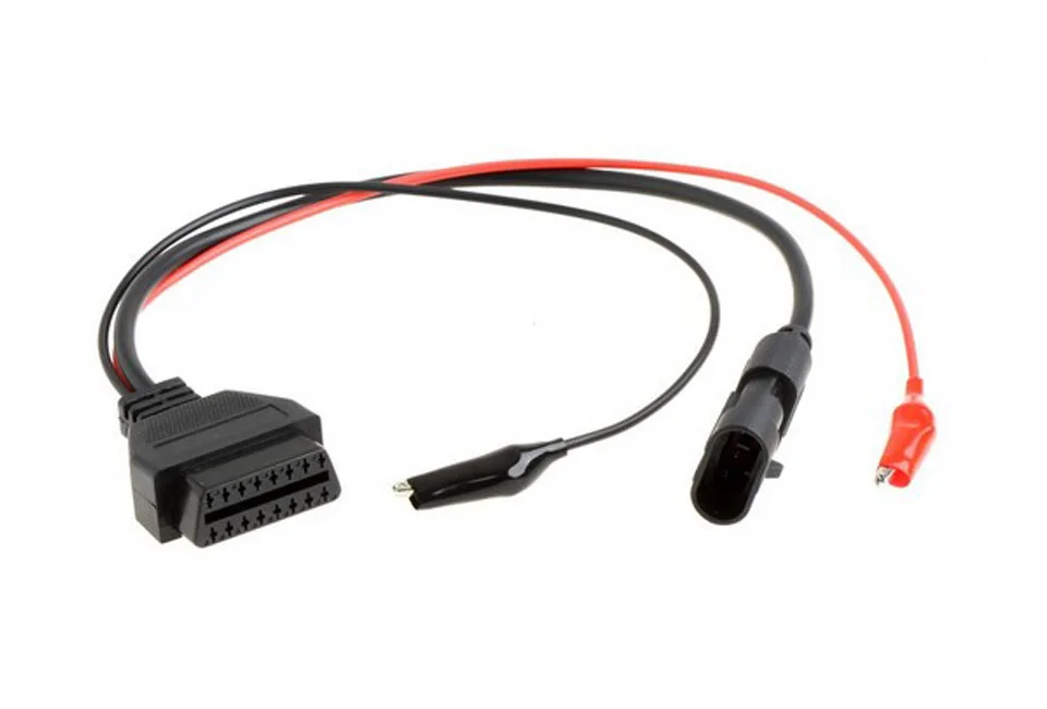 Alibaba new product 2017 OBDII adapter cable OBD2 for Fiat 3 Pin