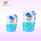 Stand up liquid packaging bag aluminum foil spout pouch pouches