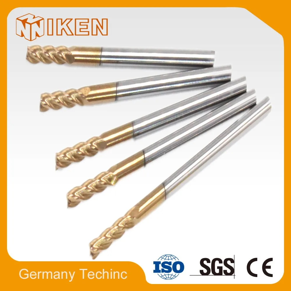Niken Tungsten Carbide Long Shank Router Bits/cnc Router Bits/end Mill