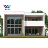 200m2 EPS panel house Prefabricated, cement panel homes, steel structure design