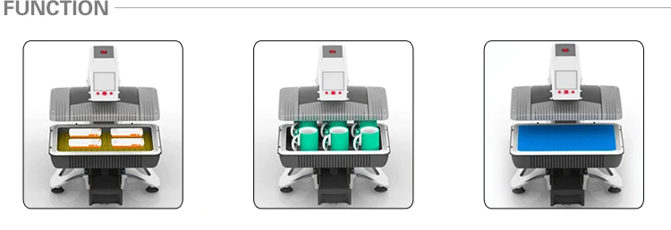 Freesub Multifuntional 3D Vacuum Heat Press Machine for T-Shirts Mugs Phone Case with CE Certificate (ST420)