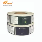 Stickers Printing Uv Offset Etc. Glass Bottle Label Printing High Quality Private Custom Luxury Cosmetic Glass Bottle Labels Beauty Vinyl Stickers Printing