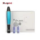 2019 Built-in Battery Micro-Needling Derma Stamp Pen Product and Aluminum Alloy Material electrical dermapen