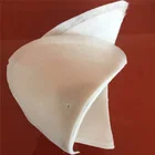 hot wholesale soft sponge fashion PET material non-woven fabric shoulder pads for women men suits and dress garment