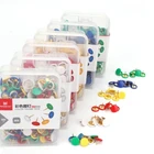 Silver,Golden,Assorted Color Thumb Tacks,Drawing Pins In a Pack Of 100 pieces