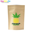Newest Beautiful Factory Price Printed bottom gusset stand up pouch Kraft Paper Bag For Charcoal