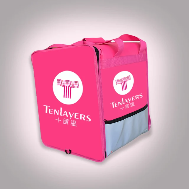 Insulation Bike Food Delivery Bag Hot Food Lunch Cooler Delivery Backpack
