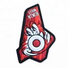 Wholesale custom 2d pvc garment patch label