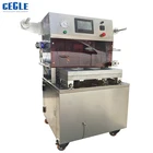 Famous brand lettuce vacuum map tray sealing machine , map machine