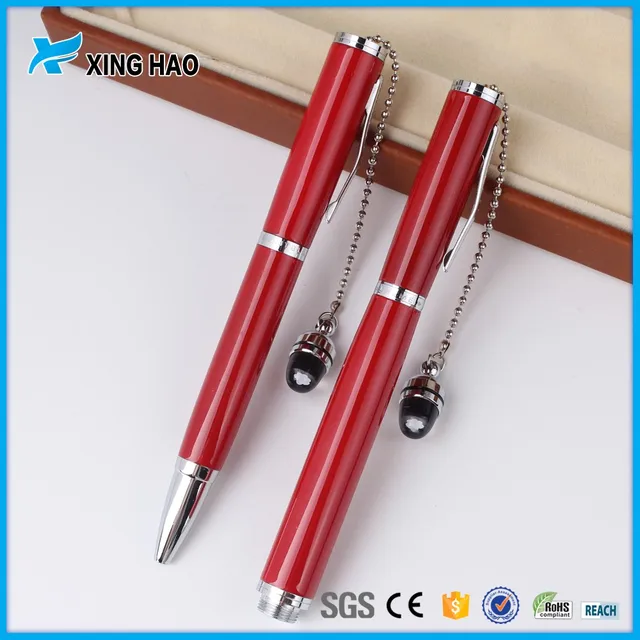 metal ball pens with pendant advertising ball pen with gift box